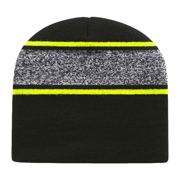 USA-Made Variegated Striped Beanie Thumbnail