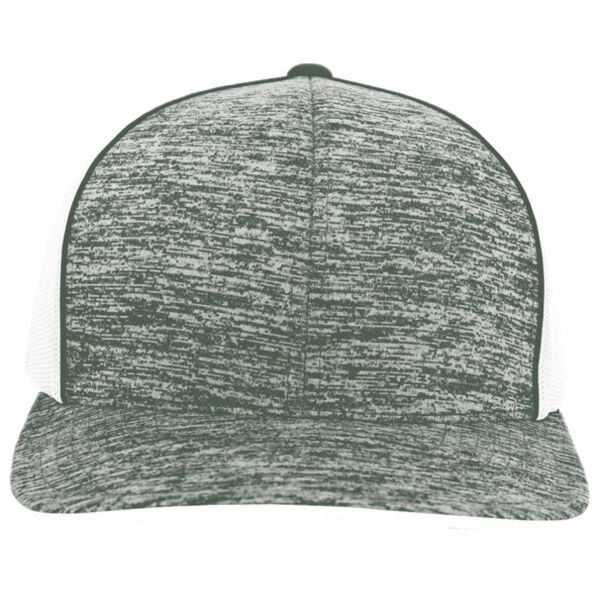 Aggressive Heather Trucker Snapback Cap Thumbnail