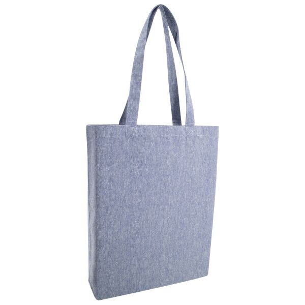 Midweight Recycled Cotton Gusseted Tote Thumbnail