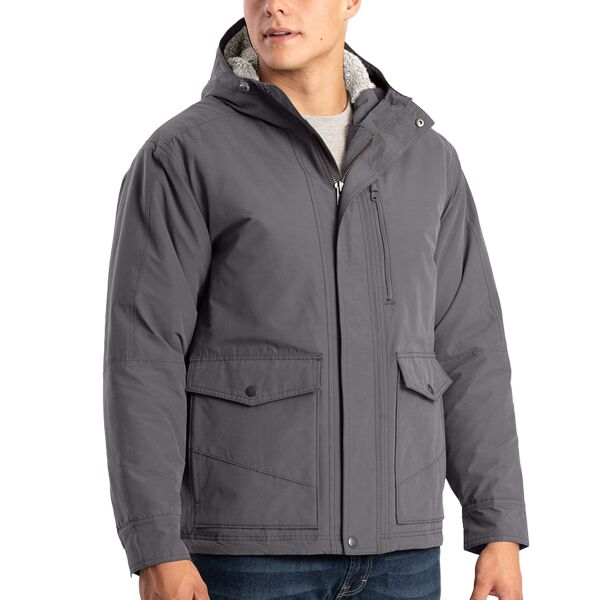 Men's Highland Quilt-Lined Micro-Duck Hooded Jacket Thumbnail