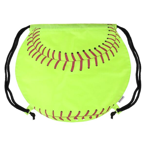 Softball Drawstring Bag Thumbnail
