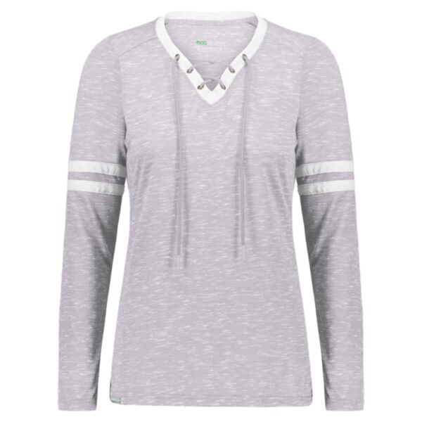 Women's Eco Revive™ Monterey Long Sleeve V-Neck T-Shirt Thumbnail