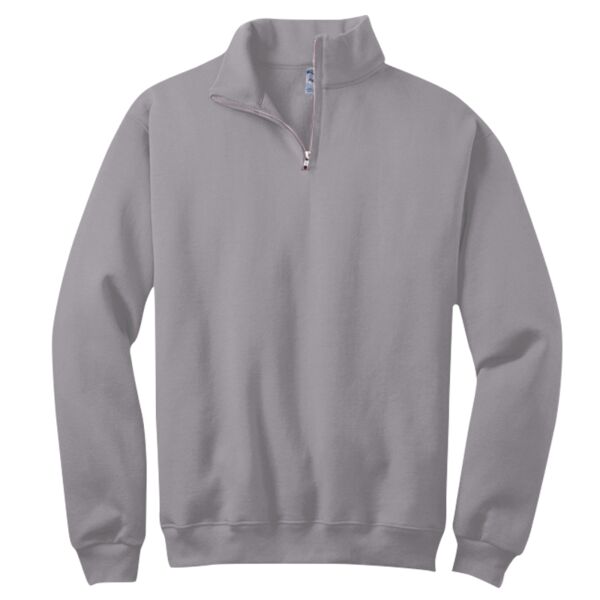 NuBlend ® 1/4 Zip Cadet Collar Sweatshirt Thumbnail