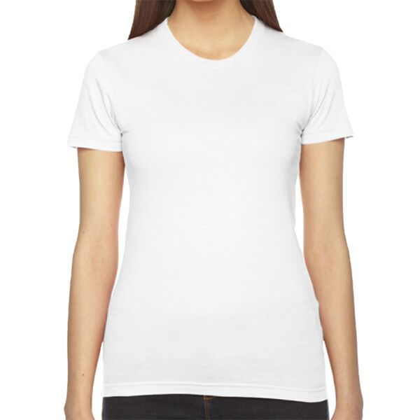 Ladies' Fine Jersey USA Made Short-Sleeve T-Shirt Thumbnail