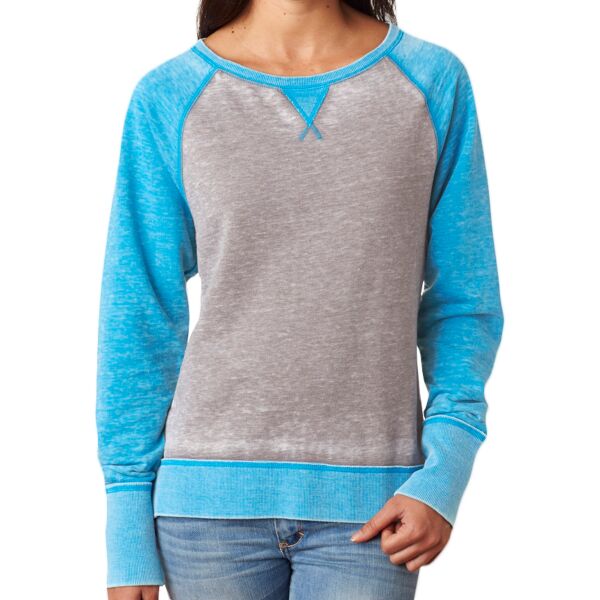 Ladies' Zen Contrast Crew Thumbnail