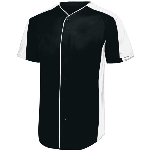 Men's Full Button Baseball Jersey Thumbnail