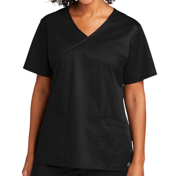 Women's WorkFlex Mock Wrap Top Thumbnail