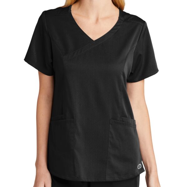 Women's Premiere Flex ™ Mock Wrap Top Thumbnail