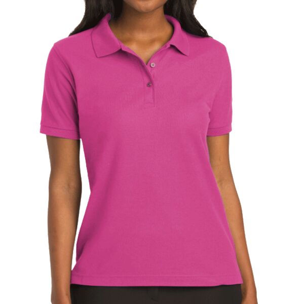(GROW) Ladies Silk Touch™ Polo Thumbnail