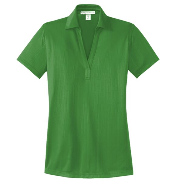 Copy of Ladies Performance Fine Jacquard Polo Thumbnail