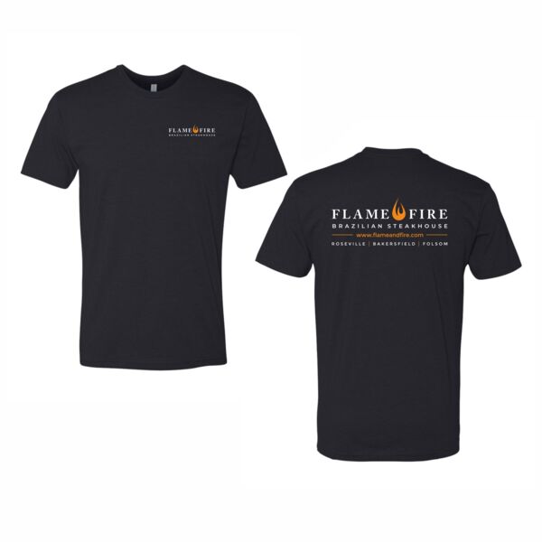 BOH TEE- N6210 NEXT LEVEL POLY/COTTON BLEND T-SHIRT SCREEN PRINTED LEFT CHEST & BACK Thumbnail