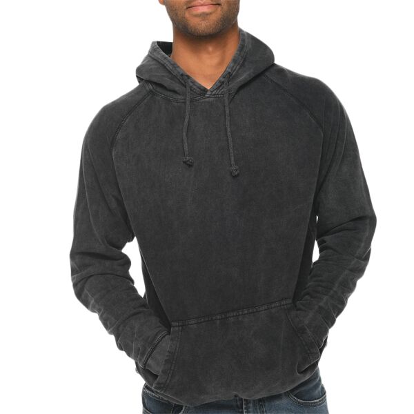 Unisex Vintage Raglan Hooded Sweatshirt Thumbnail