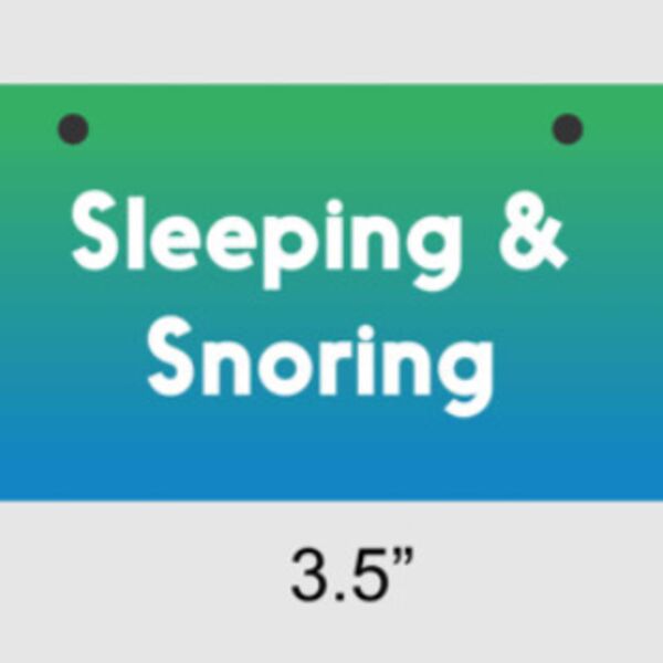 Sleep & Snoring Sign Thumbnail