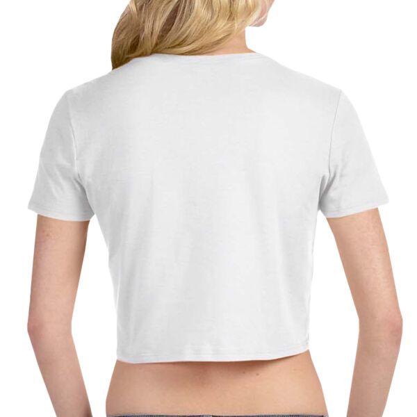 Ladies' Poly-Cotton Crop T-Shirt Thumbnail