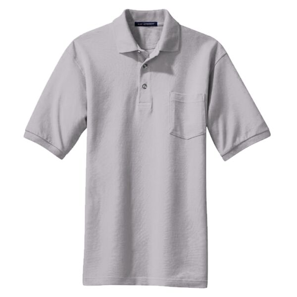 DryBlend™ 6 oz., 50/50 Jersey Polo with Pocket Thumbnail