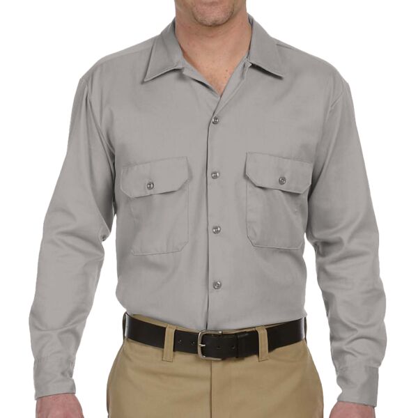 Men's 5.25 oz. Long-Sleeve Work Shirt Thumbnail