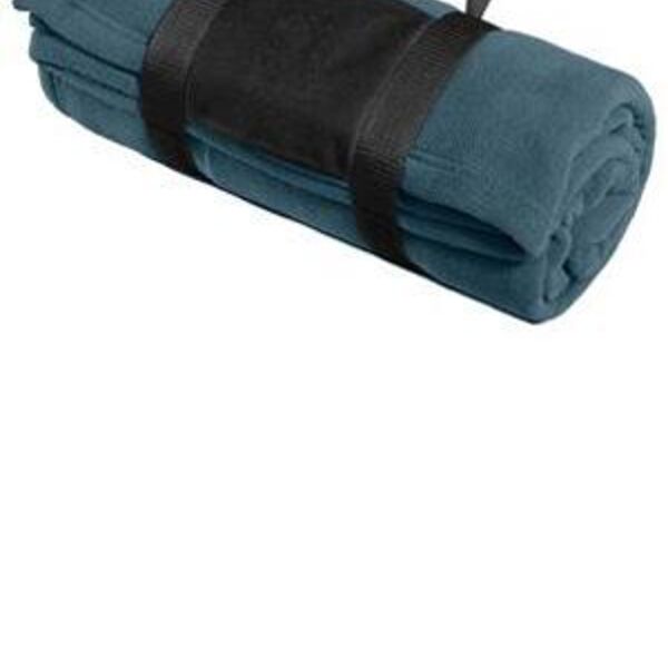 Fleece Blanket with Carrying Strap Thumbnail