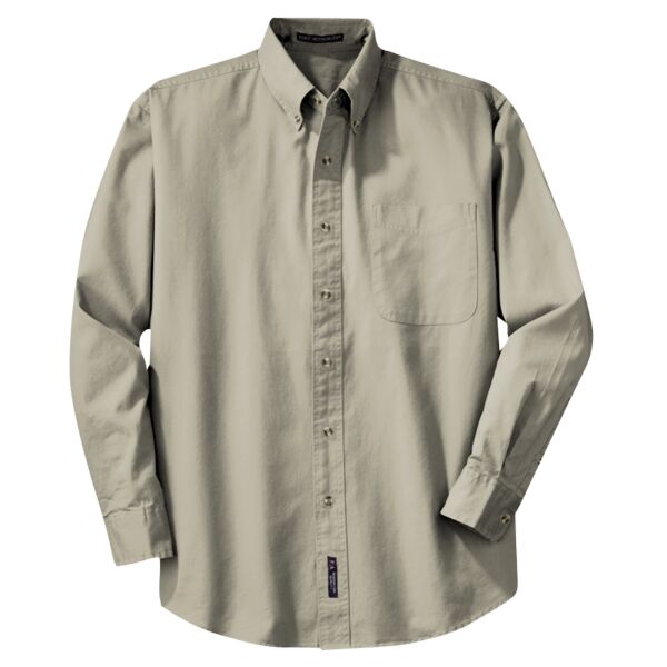 *Tall Long Sleeve Twill Shirt Thumbnail