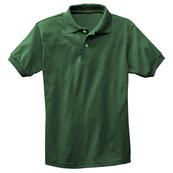 437Y Youth  5.6 oz., 50/50 Jersey Polo with SpotShield™ Thumbnail