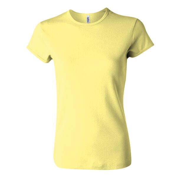 Ladies’  5.8 oz., 1x1 Baby Rib Short-Sleeve Crew Neck T-Shirt Thumbnail
