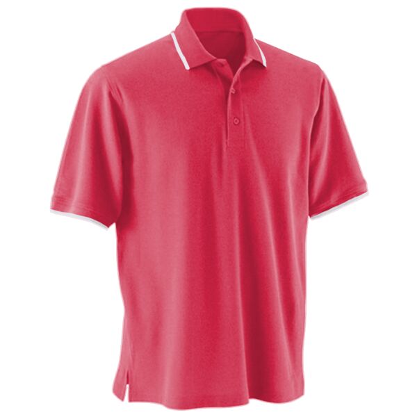 6 oz. Short-Sleeve Piqué Polo with Tipping Thumbnail