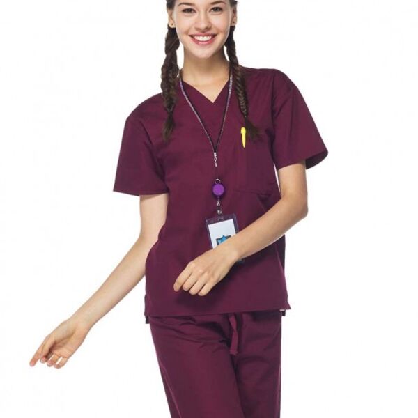 Unisex V-Neck Top Thumbnail