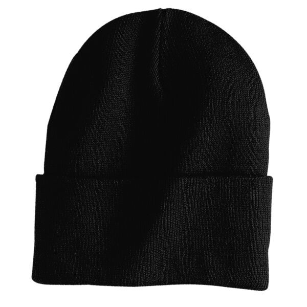 1501 Yupoong Cuffed Knit Cap with optional 3D Foam Thumbnail