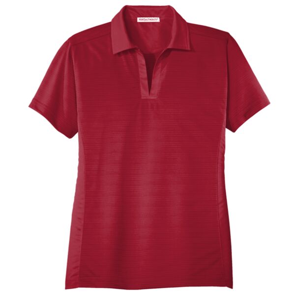 Ladies Dry Zone™ Horizontal Texture Polo Thumbnail