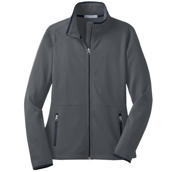 (KM) *Ladies Pique Fleece Jacket Thumbnail