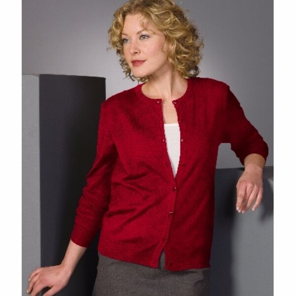 Jewel Neck Cardigan Thumbnail