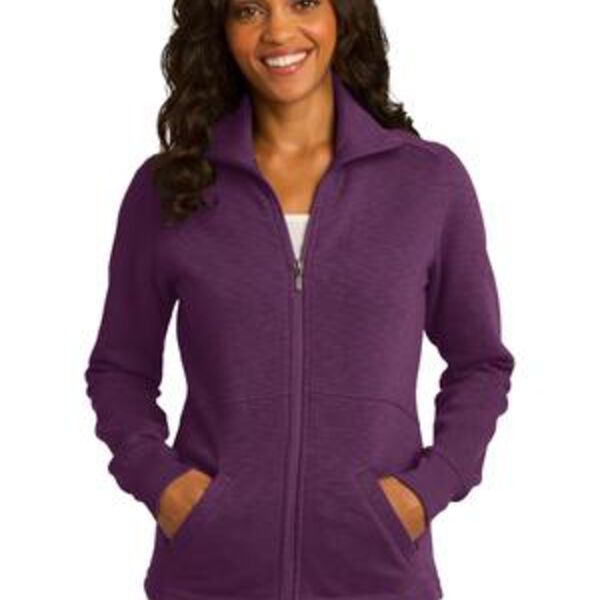 L293 Port Authority® Ladies Slub Fleece Full-Zip Jacket Thumbnail