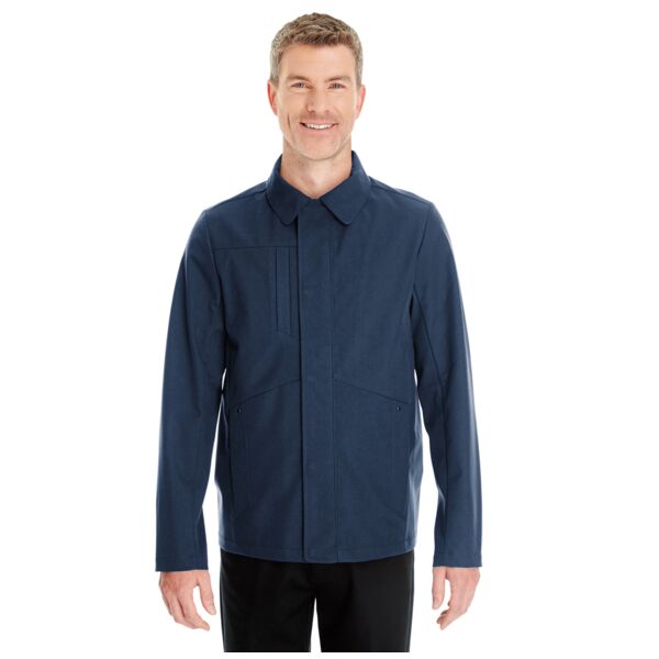 Men's Edge Soft Shell Jacket with Fold-Down Collar Thumbnail