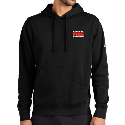    - Club Fleece Sleeve Swoosh Pullover Hoodie Thumbnail