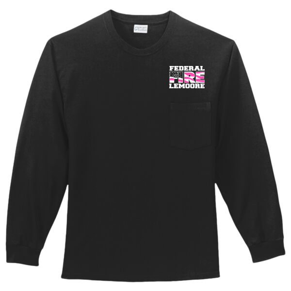 FFL Breast Cancer - Long Sleeve Essential T Shirt with Pocket Thumbnail